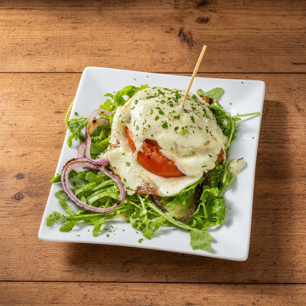 Grilled Tomato Mozzarella.