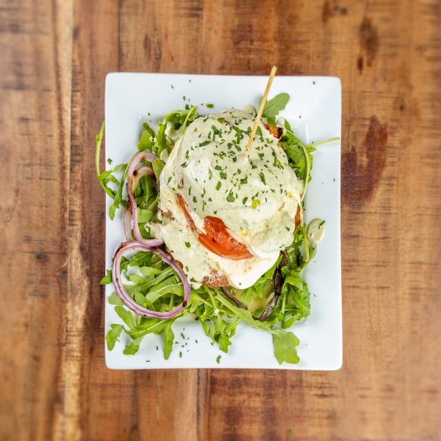 Grilled Tomato Mozzarella.