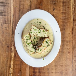 Focaccia/Gorgonzola Cream